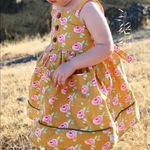 Toddler flower print 2T summer dress